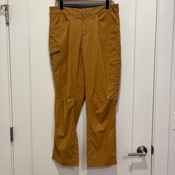 Eddie Bauer Other - Eddie Bauer First Ascent Guide Pants Mens 32x30 Brown Hiking Outdoor Cargo 32x29